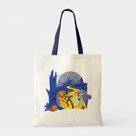 De Tovenaar van Oz™ | Halloween spookbos Tote Bag (Voorkant)