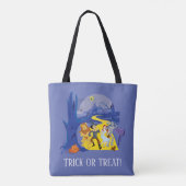 De Tovenaar van Oz™ | Halloween spookbos Tote Bag (Achterkant)