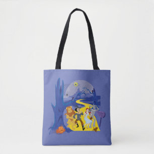 De Tovenaar van Oz™   Halloween spookbos Tote Bag