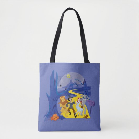 De Tovenaar van Oz™ | Halloween spookbos Tote Bag (Voorkant)