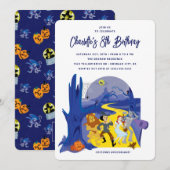 De tovenaar van Oz Halloween Verjaardagsfeest Kaart (Voorkant / Achterkant)