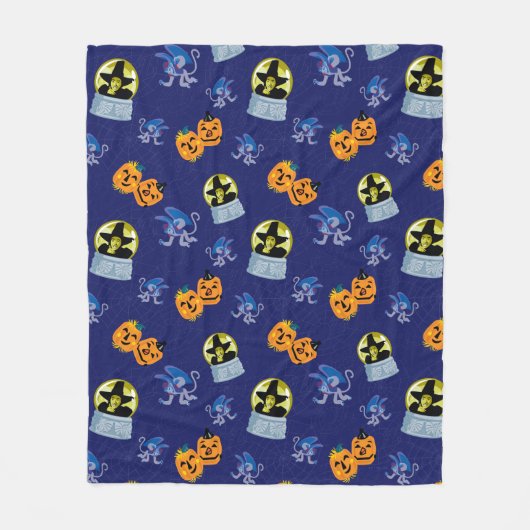De Tovenaar van Oz™ | Halloween Wicked Witch Patro Fleece Deken (Voorkant)