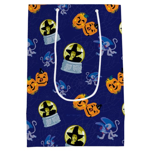 De Tovenaar van Oz™ | Halloween Wicked Witch Patro Medium Cadeauzakje (Achterkant)