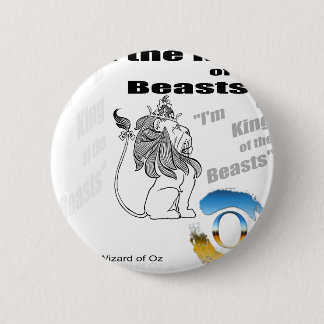 De tovenaar van Oz - illustratie Ronde Button 5,7 Cm