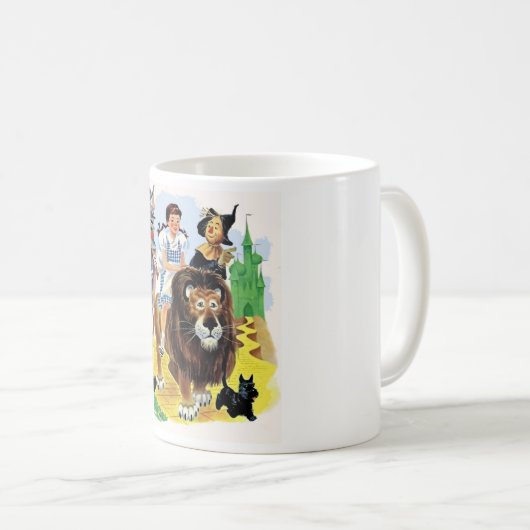 De tovenaar van Oz Kaart Zelden Mok (Voorkant rechts)