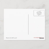 De tovenaar van Oz Musical - het Man van de Tin Briefkaart (Achterkant)