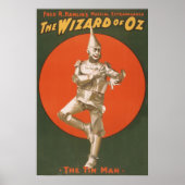 De tovenaar van Oz Musical - het Man van de Tin Poster (Voorkant)