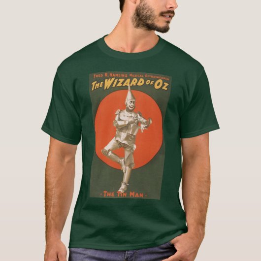 De tovenaar van Oz Musical - het Man van de Tin T-shirt (Voorkant)