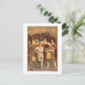 "De tovenaar van Oz" Musical Theater Poster #1 Briefkaart (Staand voorkant)
