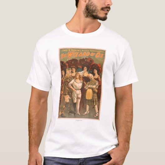 "De tovenaar van Oz" Musical Theater Poster #1 T-shirt (Voorkant)