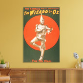 "De tovenaar van Oz" Musical Theater Poster #2 Canvas Afdruk (Insitu (Woonkamer))
