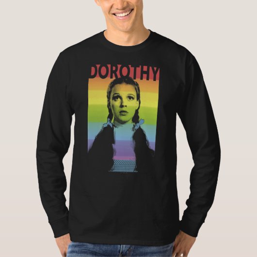 De tovenaar van Oz Pride Dorothy Rainbow Poster T-shirt (Voorkant)