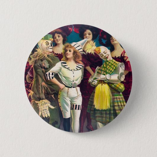 De Tovenaar van Oz Ronde Button 5,7 Cm (Voorkant)