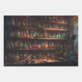 De Tovenaars Apotheek | Digitale Kunst Inpakpapier Vel (Voorkant 2)