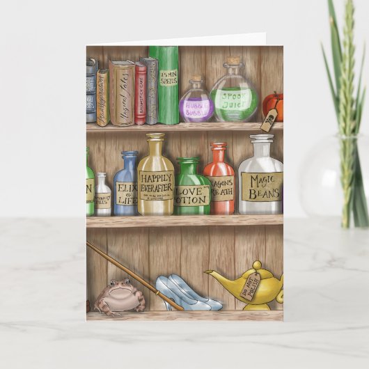 De tovenaarskast kaart (Voorkant)