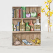 De tovenaarskast kaart (Gele Bloem)