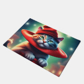 De tovenaarskat deurmat (Schuin)