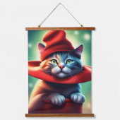 De tovenaarskat hangend wandkleed (Voorkant)