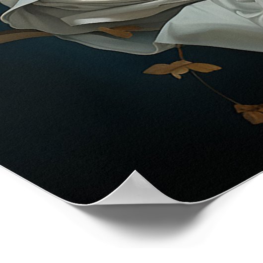 De tovenares en de bollen schilderij poster (Hoek)