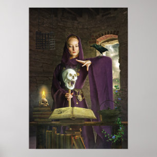 De tovenares gooit haar spelletje. poster