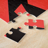De tovenares van de rijzende zon legpuzzel (Zijkant)