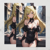 De tovenares van Midnight Bedankkaart (Voorkant / Achterkant)