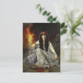 De tovenarij briefkaart (Staand voorkant)