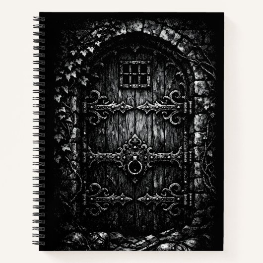De Tovenarij Deur — door BurnsInHell Notitieboek (Voorkant)