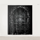 De Tovenarij Deur — door BurnsInHell Wandkleed (Voorkant)