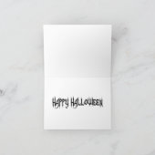 De toverboek Halloween Kaart (Binnen)