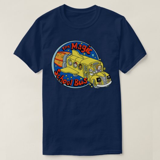 De toverschool bus 1 t-shirt (Design voorkant)