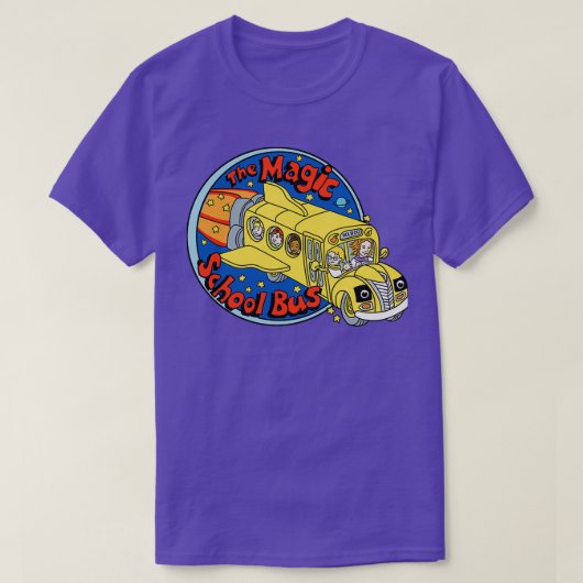 De toverschool bus 2 t-shirt (Design voorkant)