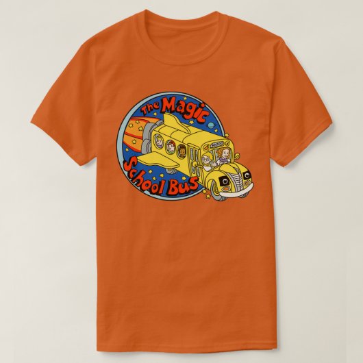 De toverschool bus t-shirt (Design voorkant)