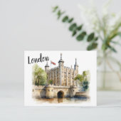 De Tower of London: Guardian of British History Briefkaart (Staand voorkant)
