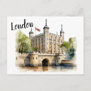 De Tower of London: Guardian of British History Briefkaart