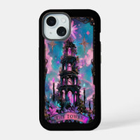 De Tower Tarot Kaart Witchy Vibes iPhone case