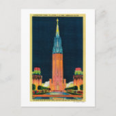 De Tower van de expositie, de Rand aan de Zon Briefkaart (Voorkant)