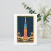 De Tower van de expositie, de Rand aan de Zon Briefkaart (Staand voorkant)