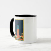 De Tower van de expositie, de Rand aan de Zon Mok (Voorkant links)