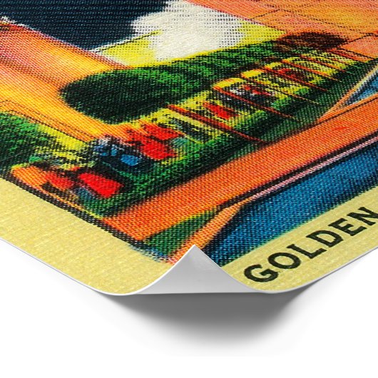 De Tower van de expositie, de Rand aan de Zon Poster (Hoek)