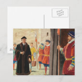 De Tower van Londen betreden Briefkaart (Voorkant / Achterkant)