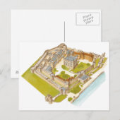 De Tower van Londen. Londen Briefkaart (Voorkant / Achterkant)