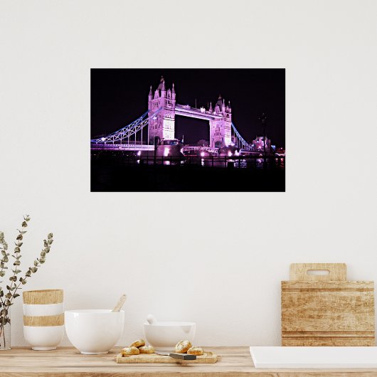 de towerbrug poster (Keuken)