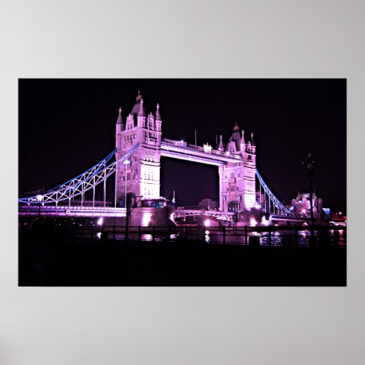 de towerbrug poster (Voorkant)