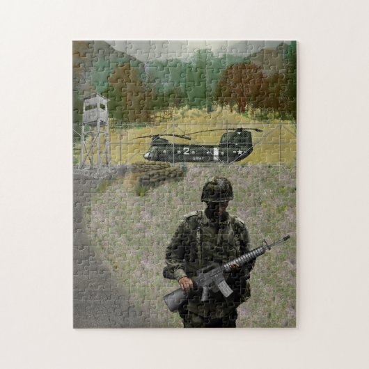 De towerlijn legpuzzel (Verticaal)