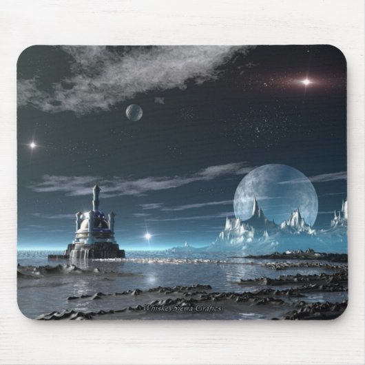 de Towers van Xullam - Z - mousepad Muismat (Voorkant)
