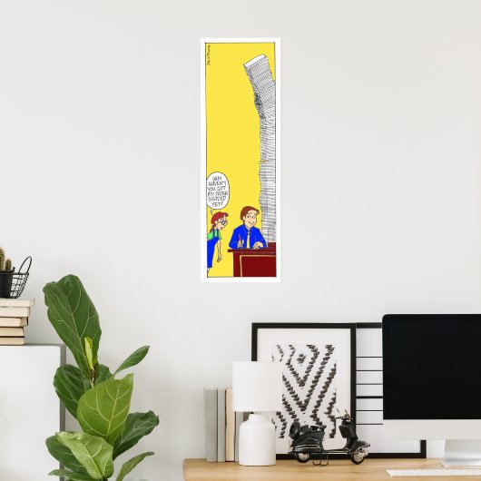 De towerstack poster (Thuiskantoor)