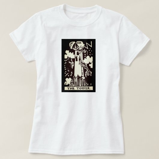 de towertarotkaart | t-shirt (Design voorkant)