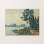 De Towpath in Grainval Monet Fine Art Legpuzzel (Horizontaal)