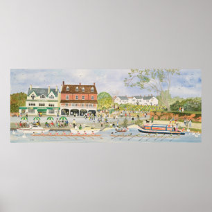 De Towpath Walton-on-Thames Poster